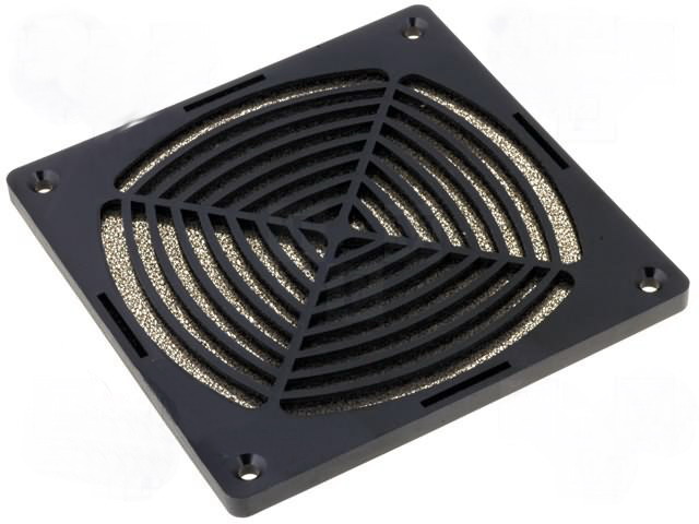 Filtru si masca ventilator, 120x120mm, D123