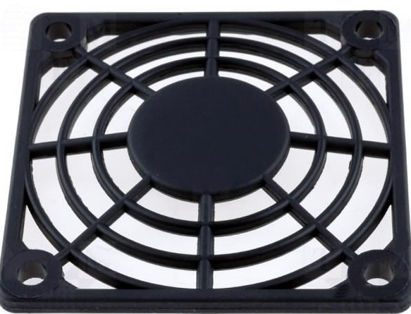 Grilaj plastic pentru ventilator, 80x80mm, FB-08