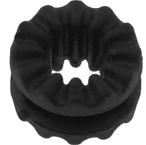 Manşon; Øorif.mont: 6,35mm; neagră; Gros.panou: max.1,45mm, RI-VG-1