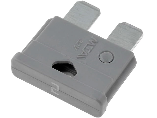 Siguranta auto 2A, unival, 19mm, 32V, 2A, AMF2A, MTA