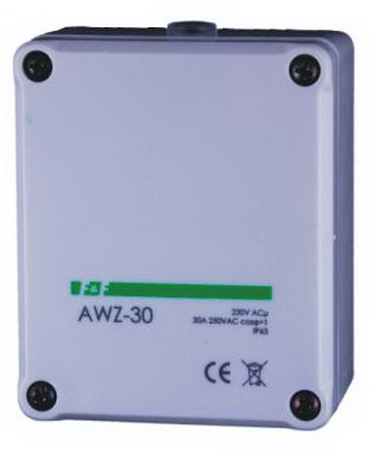 Releu electronic de lumina, cu senzor intern de lumina, 30A, IP65, AWZ-30