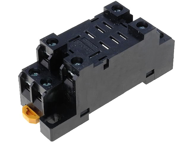 Soclu releu, DIN RAIL, releu, LY2, PTF08A-E, OMRON