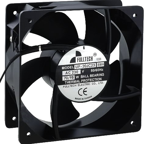 Ventilator 230VAC; 205x205x90mm, UF20JC23-H, Fulltech
