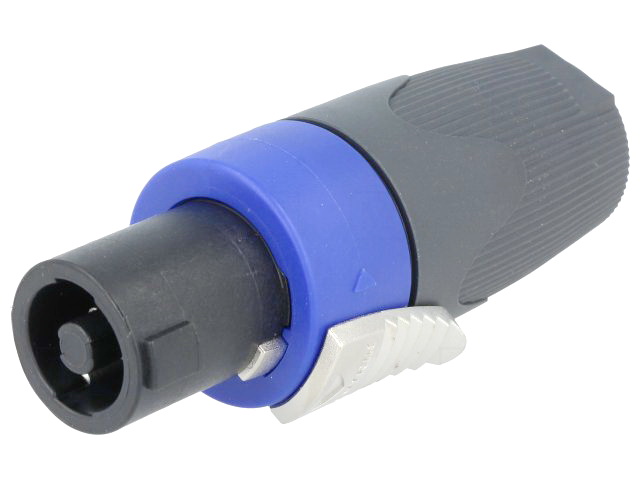 Conector Speakon, mama, 4 pini, 40A, NL4FX, NEUTRIX