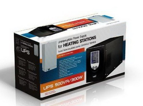 Sursa neintreruptibila, ups, pentru centrale termice, sinus pur, 1000W, UPSTST1000VA-24