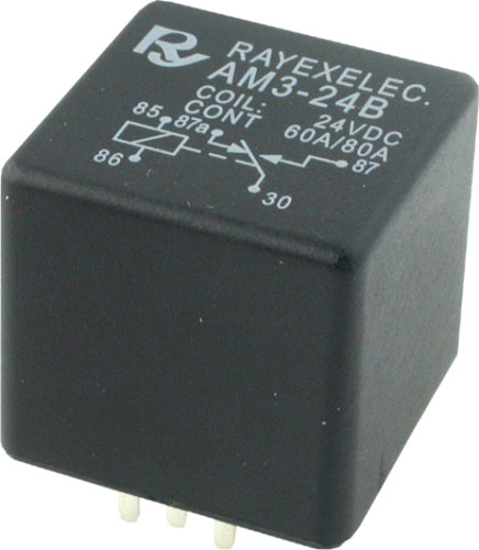 Releu auto 12VDC, 70A, pcb, SPDT, 5 pini, AM3-12B