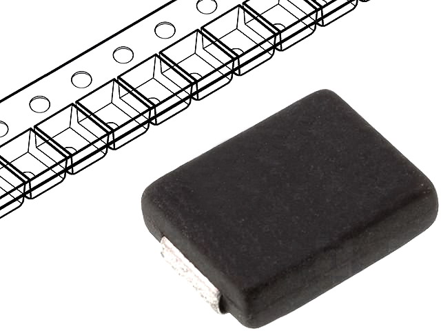 SS36, Dioda Schottky, SMD, 3A, 60V, SMC,  VISHAY