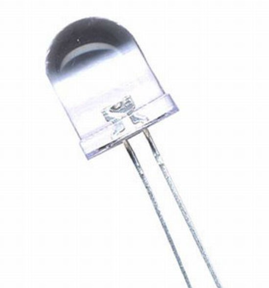 LED 10mm, ultraviolet, 390-400nm, 3-3.8V, 114mW, OSV4DLA131A