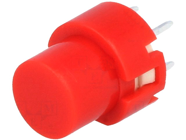 Push buton, OFF-(ON), 5X5mm, rosu pcb, D6R-R, C&K COMPONENTS