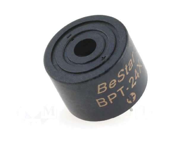 Buzer piezoelectric, 3-20V, 12VDC, 90dB, cu generator, BPT-24X