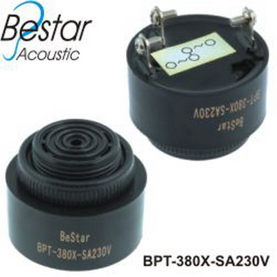 Semnalizator, acustic, pulsativ, continuu, 90dB, 230VAC, generator inclus, BPT-380X-SA230V