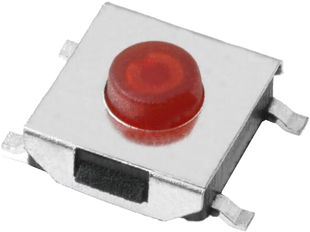 Microtach monostabil; 6.2x6.2mm, SMD, TACTM-63N-F