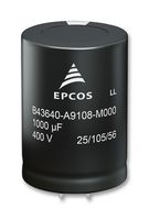 18000uF/25V, Condensator electrolitic, 25x45mm, 105C, EPCOS