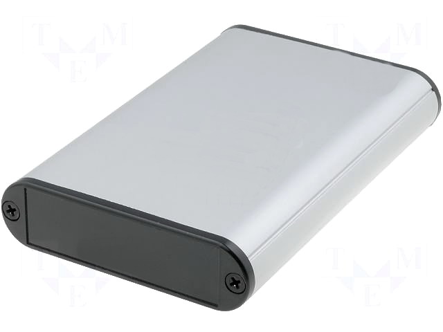 Cutie aluminiu cu panou ABS 100x19x72mm HM-1455B1002