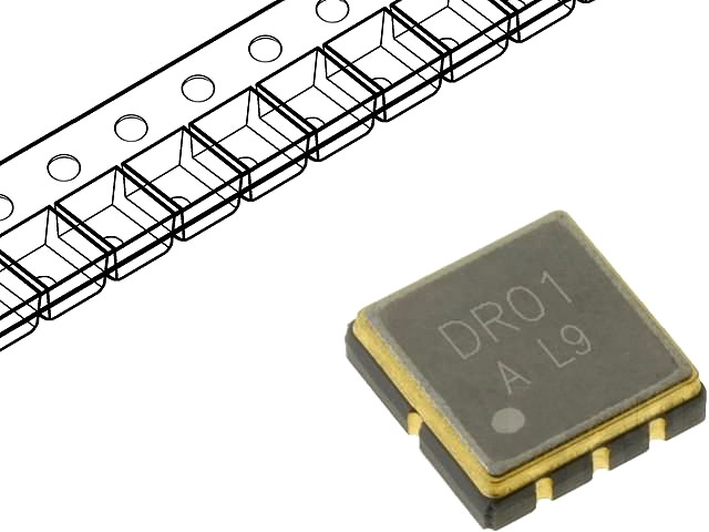 Filtru Saw, 433.92MHz, 8 pini, SR433.92M-SMD55