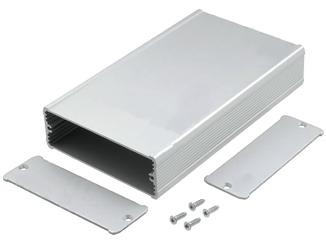 Cutie aluminiu, 160x94x32mm, TUF-94-32-160-ME, FISCHER