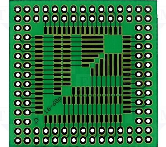 Cablaj adaptor universal PLCC16, 20, 24, 28, 44, 52, 68, UMSMD511