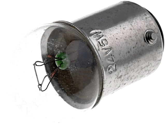 Bec 24V, BA15D, cu incandescenta, BA15D, 5W, LAMP-BA15D/24