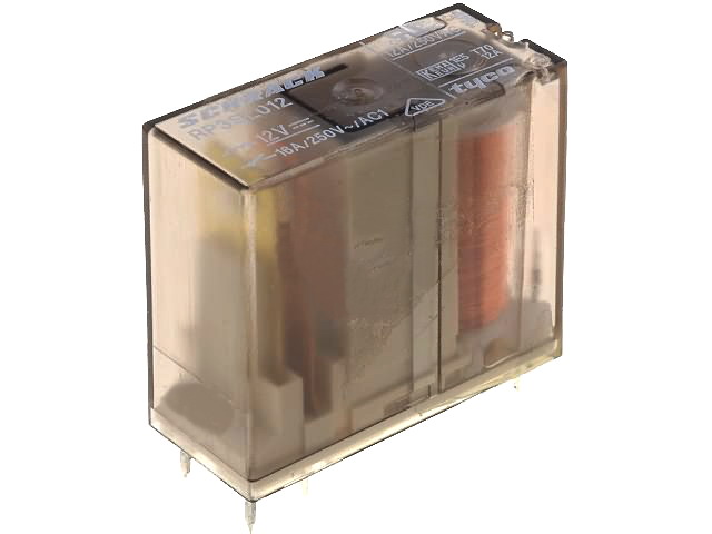 Releu 12V, SPST-NO, 16A, RP3SL012, 440VAC, TE CONNECTIVITY