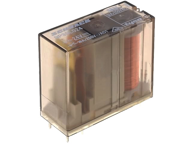 Releu 24VDC, SPTS-NO, 10A, RP3SL024, TE CONNECTIVITY