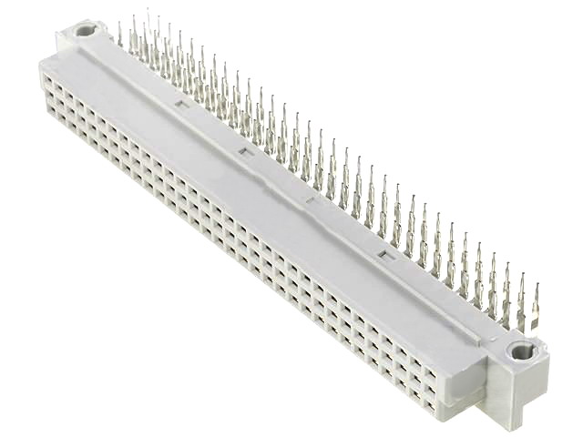 Conectori 96 pini, mama, tip C, a+b+c, 90 grade, ZDIN-CF-96K