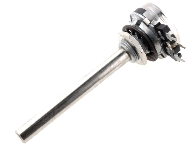 Potentiometru 2K5, mono, metalic, ax 6mm, 6MMI-2K5