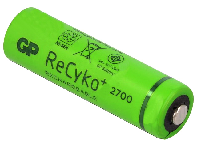 Acumulator NI-MH, AA, R6, 1.2V, 2700mA, 1 buc, ReCyko, ACCU-R6/2700REGP, GP
