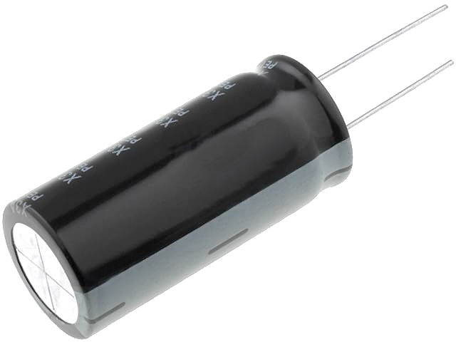 2700uF/6.3V, Condensator electrolitic, RM3.5, 10x20mm, 105C, SAMHWA