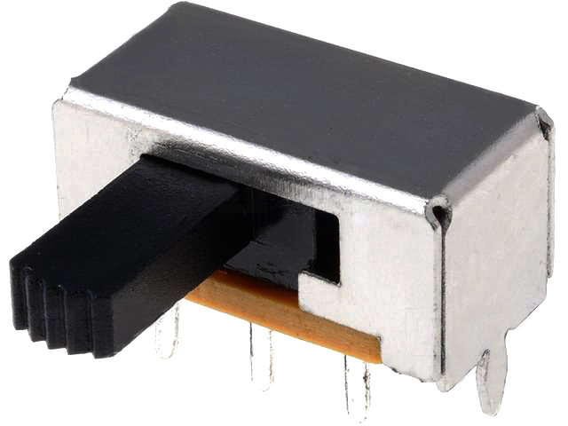 Comutator translatie, ON-ON, 1A/125V, DPDT, SL13212C