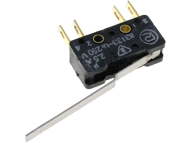 Microintrerupator cu lamela, lamela 35.75mm, NO, NC, 2.5A, 250V, WLK-34
