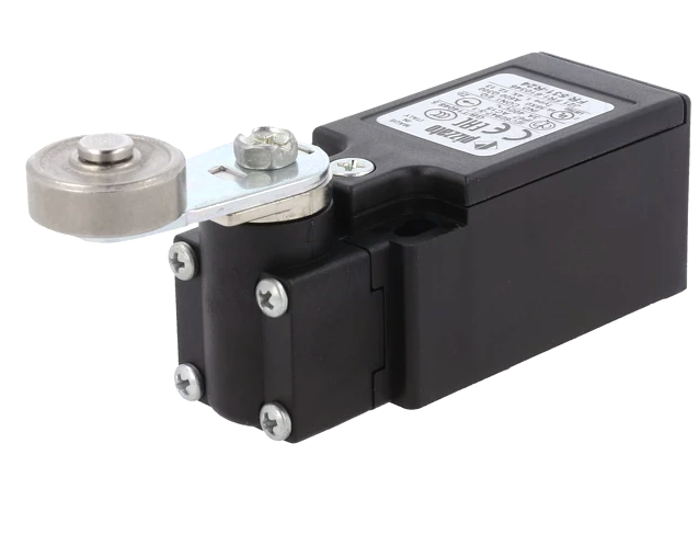 Limitator sfirsit de cursa, cu lamela, si rola, FR-531, NO, NC, 10A, PIZZATO ELETTRICA