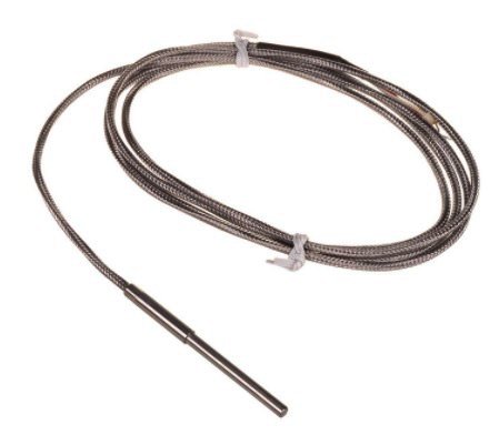 Sonda temperatura PT100, 4x60mm, cablu 1.5m, 3 fire, -100°C/ +400°C, RT56, F&F