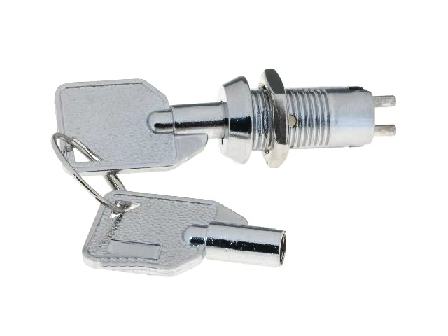 Intrerupator cu cheie, OFF-ON, 1A, KS-33 OFF-ON