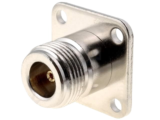 Conector N, mama, panou, tip flansa, NC-305