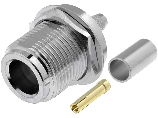 Conector N, mama, panou, RG58, NC-309