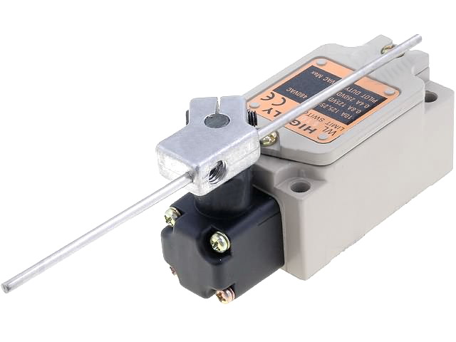 Limitator sfirsit de cursa, cu lamela, NC, NO, 10A, WL-5107