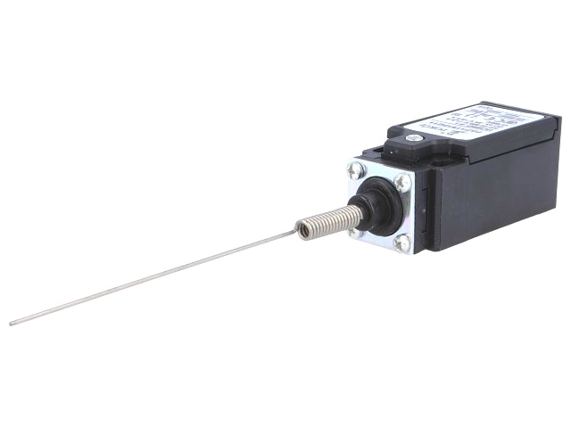 Limitator cursa, cu arc virf, NO, NC, 10A, PAP1T31PZ11