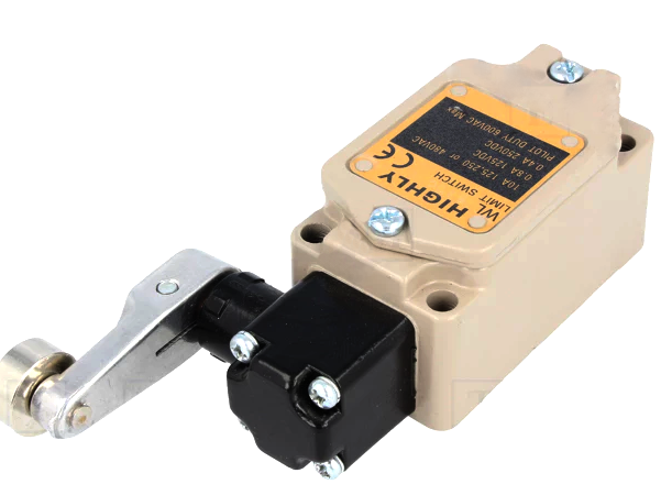 Limitator sfirsit de cursa, cu rola, metal, 38mm, WL-5104