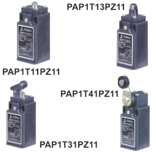 Limitator cursa cu rola, 27mm, 10A, NO, NC, PAP1T41PZ11