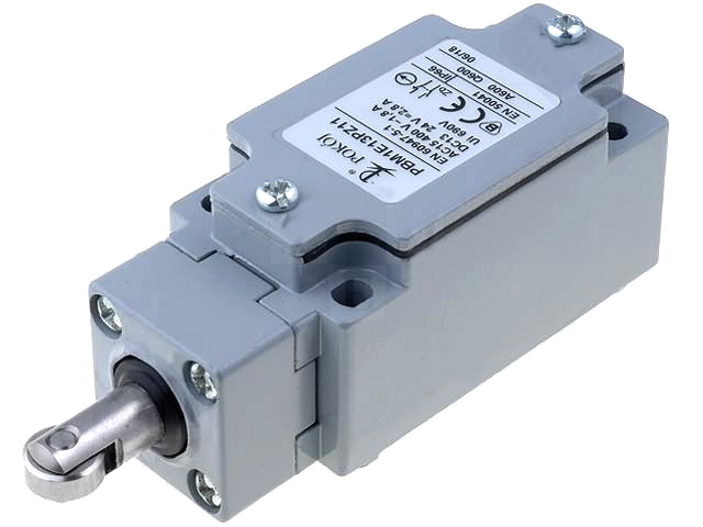 Limitator cursa cu rola, 10A; NO, NC, 240VAC, PBM1E13PZ11