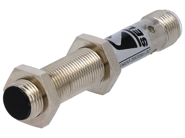 Senzor inductiv de proximitate, M12, NO, NC, PNP, 4 fire, mufa M12, PCID-2ZRPK, SELS