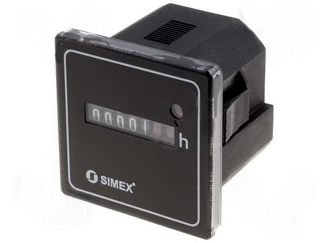 Contor timp orar, mecanic, 99999.99, 230VAC, HK-46-230