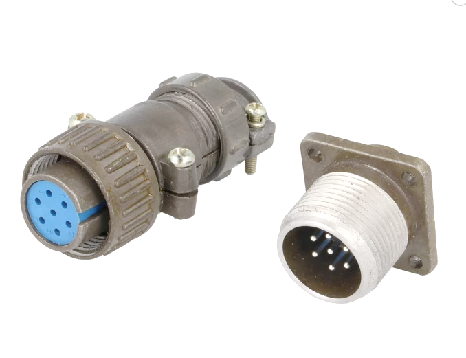 Conector: circular; set, tata, mama; PIN:7 , 5A, DS1110-08-07LYP