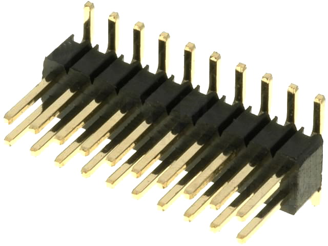 Şir pini; şiruri pini; tată; PIN: 20; verticale; 1,27mm; SMT; 2x10, ZL322-2X10P