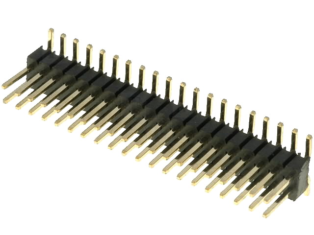 Şir pini;  tată; PIN: 40; verticale; 1,27mm; SMT; 2x20, ZL322-2X20P