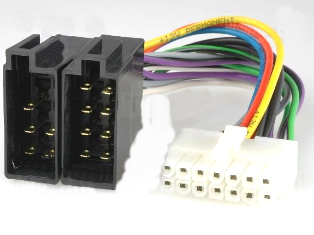Conector auto, 14 pini, PIONEER, ISO, ZRS-27