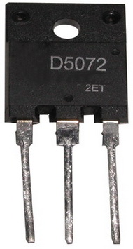 2SD5072, SI-N, 1500V, 5A, TO3PML