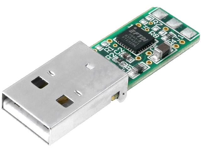 TTL-232R-3V3-PC, Modul: USB-TTL; USB-PCB; Uint/ieş:3,3 V