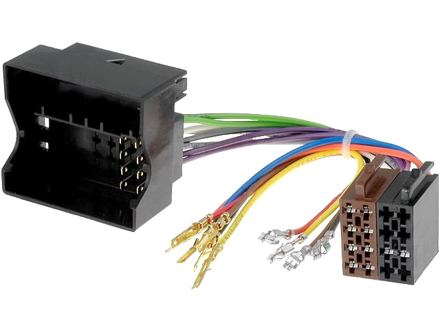 Conector auto, BMW, Citroën, Ford, Mercedes, Opel, Peugeot, Škoda, VW, ISO, ZRS-AS-50B