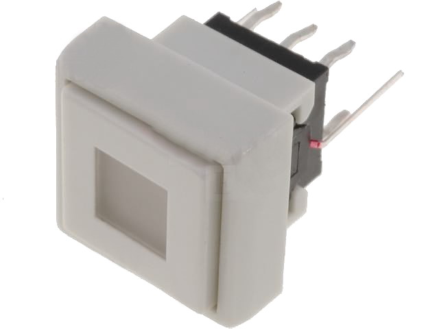 Push buton monostabil patrat led rosu/verde, PB6135FAL-13